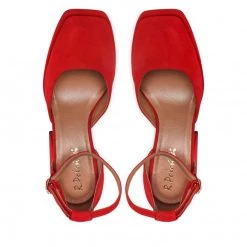 R.Polański Chaussures Basses R.POLAŃSKI - 1454 Czerwony Zamsz Rouge 11 R.Polański Chaussures Basses R.POLAŃSKI - 1454 Czerwony Zamsz Rouge -R.Polański Soldes Magasin 06 0000300715826 rz