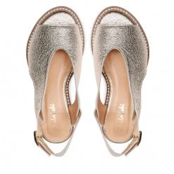 R.Polański Mules Et Sandales Sandales R.POLAŃSKI - 1440 Złoty Kryształ Or 11 R.Polański Mules Et Sandales Sandales R.POLAŃSKI - 1440 Złoty Kryształ Or -R.Polański Soldes Magasin 06 0000300716243 rz