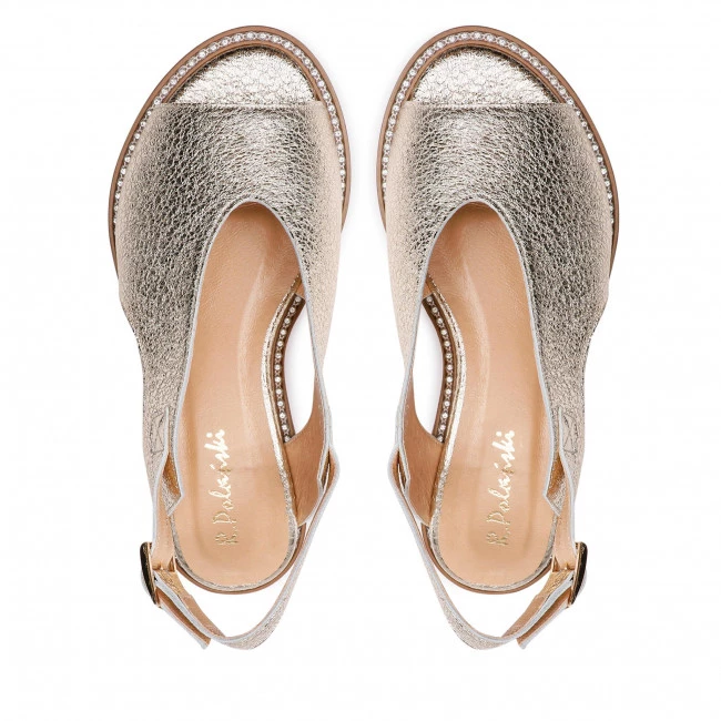 R.Polański Mules Et Sandales Sandales R.POLAŃSKI - 1440 Złoty Kryształ Or 6 R.Polański Mules Et Sandales Sandales R.POLAŃSKI - 1440 Złoty Kryształ Or – Image 6