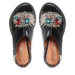 R.Polański Mules Et Sandales Sandales R.POLAŃSKI - 1438 Czarny Kryształ Noir 11 R.Polański Mules Et Sandales Sandales R.POLAŃSKI - 1438 Czarny Kryształ Noir -R.Polański Soldes Magasin 06 0000300717615 rz