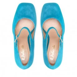 R.Polański Chaussures Basses R.POLAŃSKI - 1453 Turkusowy Zamsz Bleu 11 R.Polański Chaussures Basses R.POLAŃSKI - 1453 Turkusowy Zamsz Bleu -R.Polański Soldes Magasin 06 0000300720295 rz