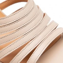 R.Polański Mules Et Sandales Sandales R.POLAŃSKI - 1457 Beżowy Polina 266 Lico Beige -R.Polański Soldes Magasin 06 0000300725207 is