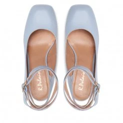 R.Polański Mules Et Sandales Sandales R.POLAŃSKI - 1491 Błekit Polana Lico 584 Bleu -R.Polański Soldes Magasin 06 0000300725719 rz