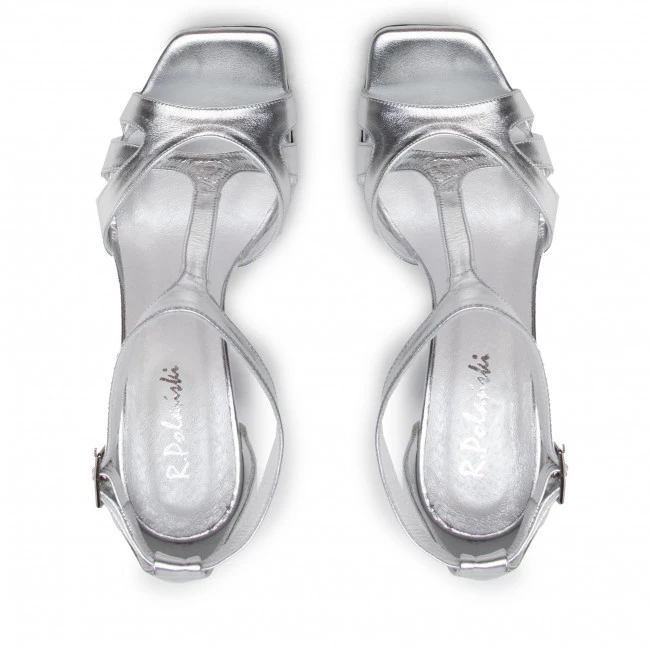 R.Polański Mules Et Sandales Sandales R.POLAŃSKI - 1489 Srebrny Lico Argent 5 R.Polański Mules Et Sandales Sandales R.POLAŃSKI - 1489 Srebrny Lico Argent – Image 5