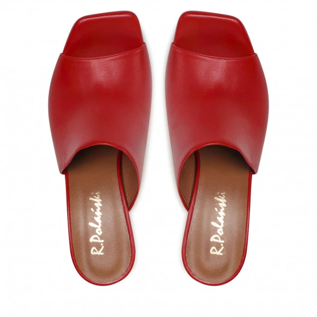 R.Polański Mules Et Sandales Mules / Sandales De Bain R.POLAŃSKI - 1490 Czerwony Lico Rouge 6 R.Polański Mules Et Sandales Mules / Sandales De Bain R.POLAŃSKI - 1490 Czerwony Lico Rouge – Image 6
