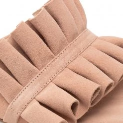 R.Polański Mules Et Sandales Mules / Sandales De Bain R.POLAŃSKI - 1282 Beżowy Zamsz Beige -R.Polański Soldes Magasin 06 0000300731437 mk