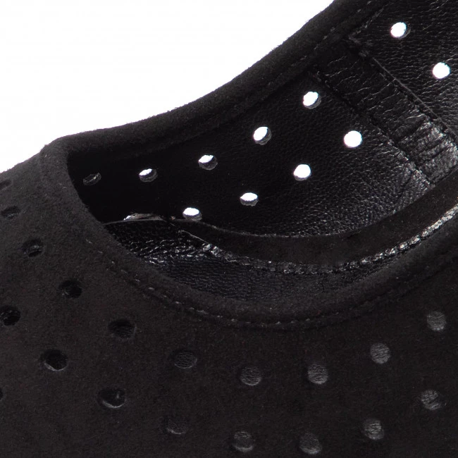 R.Polański Chaussures Basses R.POLAŃSKI - 1473 Czarny Zamsz Noir 6 R.Polański Chaussures Basses R.POLAŃSKI - 1473 Czarny Zamsz Noir – Image 6