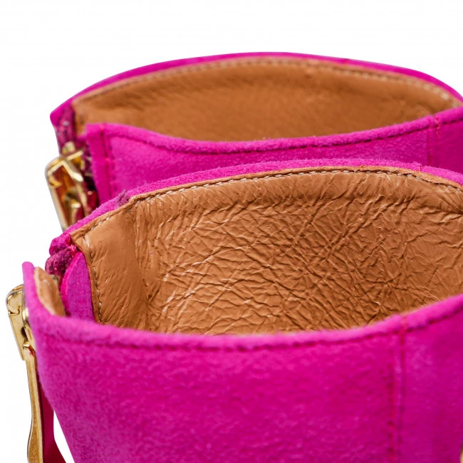 R.Polański Bottes Et Autres Bottines R.POLAŃSKI - 1406 Fuksja Zamsz Rose 6 R.Polański Bottes Et Autres Bottines R.POLAŃSKI - 1406 Fuksja Zamsz Rose – Image 6