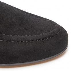 R.Polański Chaussures Basses R.POLAŃSKI - 1482 Czarny Zamsz Noir -R.Polański Soldes Magasin 07 0000300712214 mf