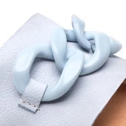 R.Polański Mules Et Sandales Mules / Sandales De Bain R.POLAŃSKI - 1463 Błekitny Lico Bleu -R.Polański Soldes Magasin 07 0000300698303 swa