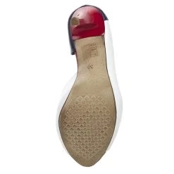 Chaussures Basses Talons Aiguilles R.Polański - 0674-1 Blanc Blanc -R.Polański Soldes Magasin 324740 polanski 674 1 marynarski bialy 05