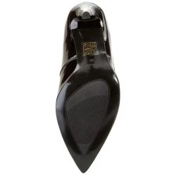 R.Polański Chaussures Basses Talons Aiguilles R.POLAŃSKI - 0758 Czarny Lakier Noir -R.Polański Soldes Magasin 748609 polbut 758 czarny lakier cz 007 kopia